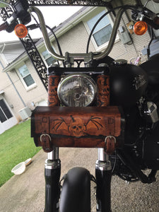 Tool bag for Motorcycle - Winged Skull