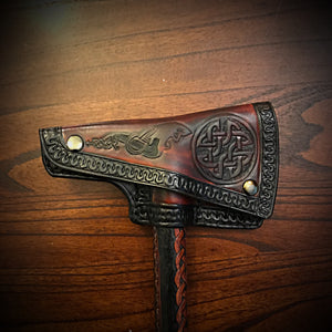 Viking Axe with Case - Custom Art.
