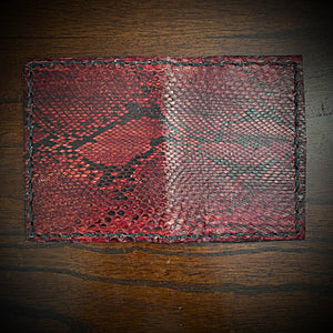 Minimalist Wallet, Genuine Python, (ships now)