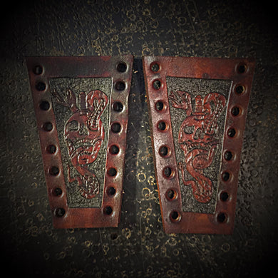 Brake & Clutch Lever Covers - Skull, Dagger & Rattlesnake