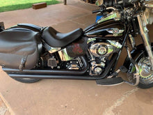 Load image into Gallery viewer, Heat shield for Harley Davidson - Black Custom Art
