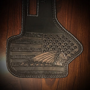 Heat Shield, Old Glory Background, Fits Indian Chief, Chieftain, Springfield, Vintage and Roadmaster