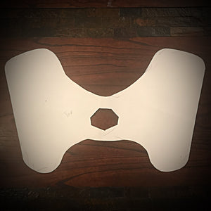 Heat shield template - do not order without talking to us first to make sure we need a template for your motorcycle.