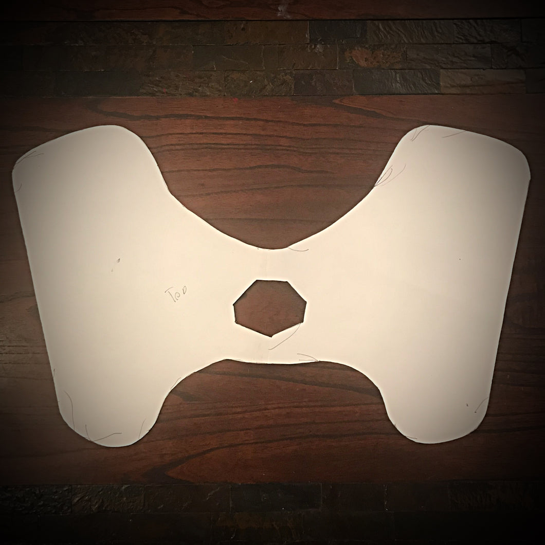 Heat shield template - do not order without talking to us first to make sure we need a template for your motorcycle.