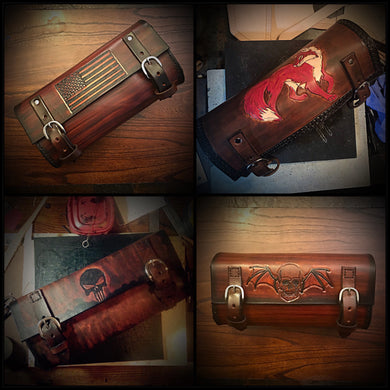 Axel Co. Brown Leather Tool Roll – Lowbrow Customs