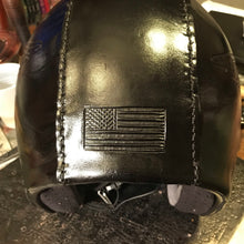 Load image into Gallery viewer, Open Face Helmet, send me your favorite helmet, I’ll cover it in leather