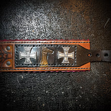 Load image into Gallery viewer, Dog Collar with German Military Insignia.