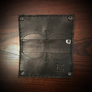 Long wallet - Stingray, Black with White Mark