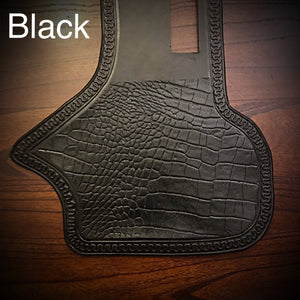 Heat Shield - Alligator Print, Black, Fits Indian Chief, Chieftain, Springfield, Vintage and Roadmaster