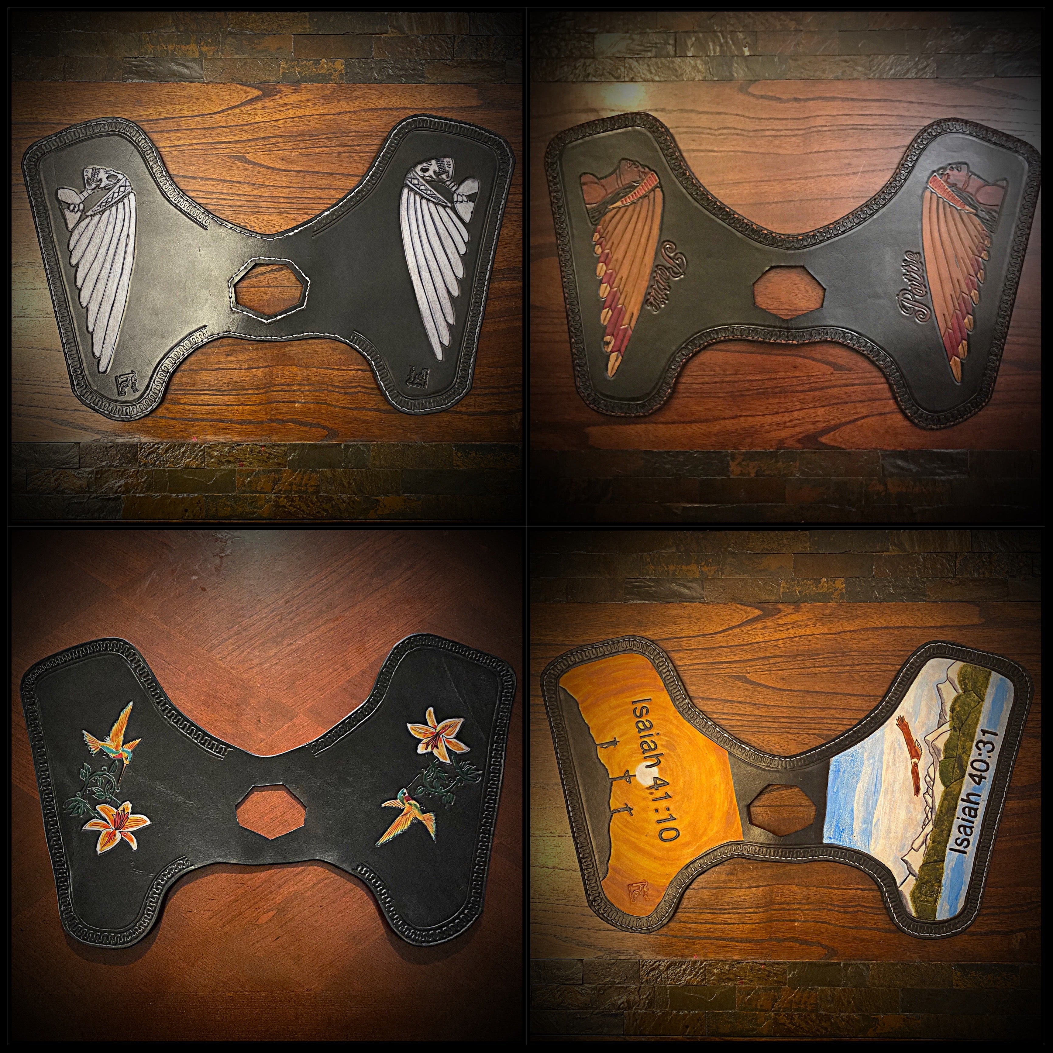 Heat Shield for Indian Scout motorcycle - Custom Art, Black – Forged Glory  Custom Leather Craft