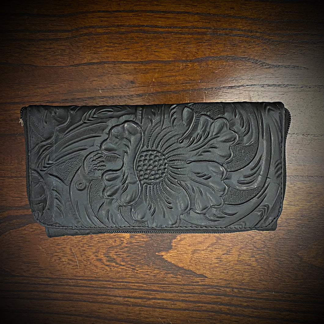 Wallet Embossed Sheridan Style (ships now)