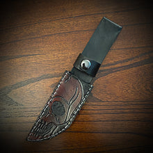 Load image into Gallery viewer, Knife Sheath - Skull Art