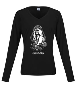 Forged Glory Shop Shirt Biker Shirt Long Sleeve - Female
