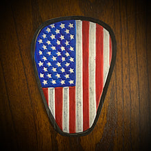 Load image into Gallery viewer, Leather Emblem for the Indian Challenger V-Cover Old Glory, Full Color