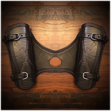 Load image into Gallery viewer, Heat Shield with 2 pouches for Indian Scout Motorcycle - Custom Art, Black