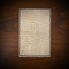 Load image into Gallery viewer, Minimalist Wallet, Embossed Lizard Print (ships now)
