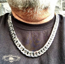Load image into Gallery viewer, 24&quot;-30&quot; Big, Bold &amp; Heavy Chain Silver