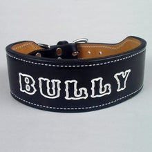 Load image into Gallery viewer, Dog Collar with Custom Art - Black