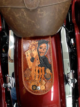 Load image into Gallery viewer, Fender Bib - Custom Art, Brown