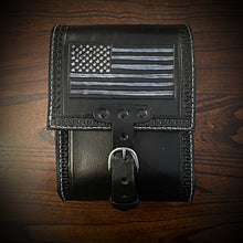 Load image into Gallery viewer, Sissy Bar bag - Old Glory - Black