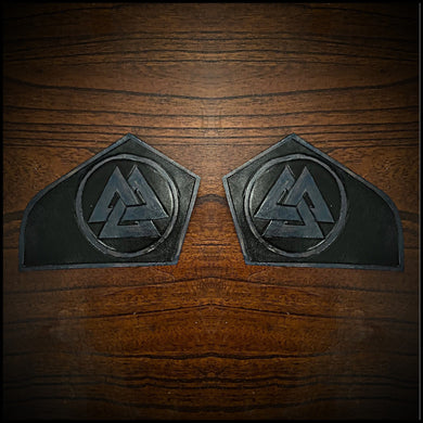 Leather Frame Emblem for the Indian Chief - Valknut (ships now)