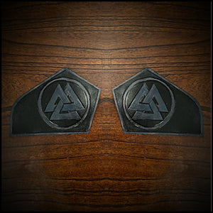 Leather Frame Emblem for the Indian Chief - Valknut (ships now)