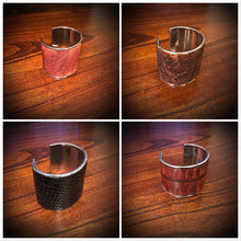 Load image into Gallery viewer, Bracelet - Genuine Exotic Leathers, Create Your Own