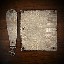 Load image into Gallery viewer, Long wallet - Embossed Lizard Leather (ships now)