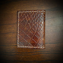 Load image into Gallery viewer, Minimalist Wallet, Embossed Alligator, Create Your Own