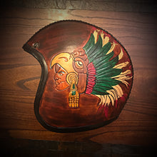 Load image into Gallery viewer, Open Face Helmet - Aztec Warrior